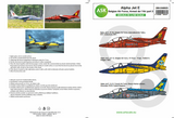 ArtScale Kit Alpha Jet E Belgian Air Force and Armeé de l´Air part 3 D48025-1/48