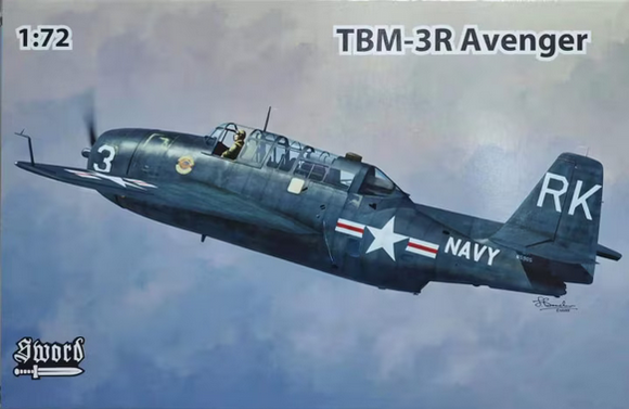 SWORD Model TBM-3R Avenger SW72132-1/72