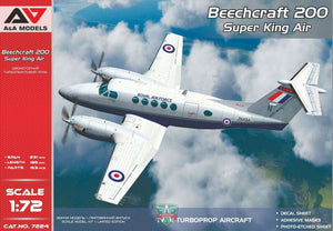 A&A Models Beechcraft 200 Super King Air 7224 - 1/72