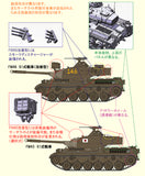 FineMolds JGSDF Type 61 MBT Upgraded FM46 - 1/35