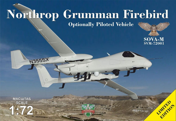 SOVA-M Northrop Grumman Firebird Optionally Piloted Vehicle 72001-1/72