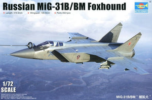 TRUMPETER MiG-31 Foxhound B/BM 01680-1/72