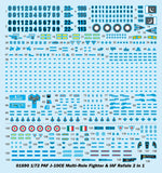 Trumpeter PAF J-10CE Multi-Role Fighter & IAF Rafale 2 in 1 01699-1/72