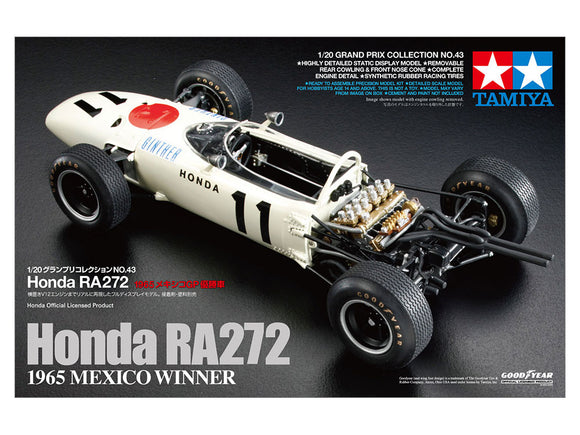 TAMIYA Honda RA272 1965 Mexico Winner 20043-1/20