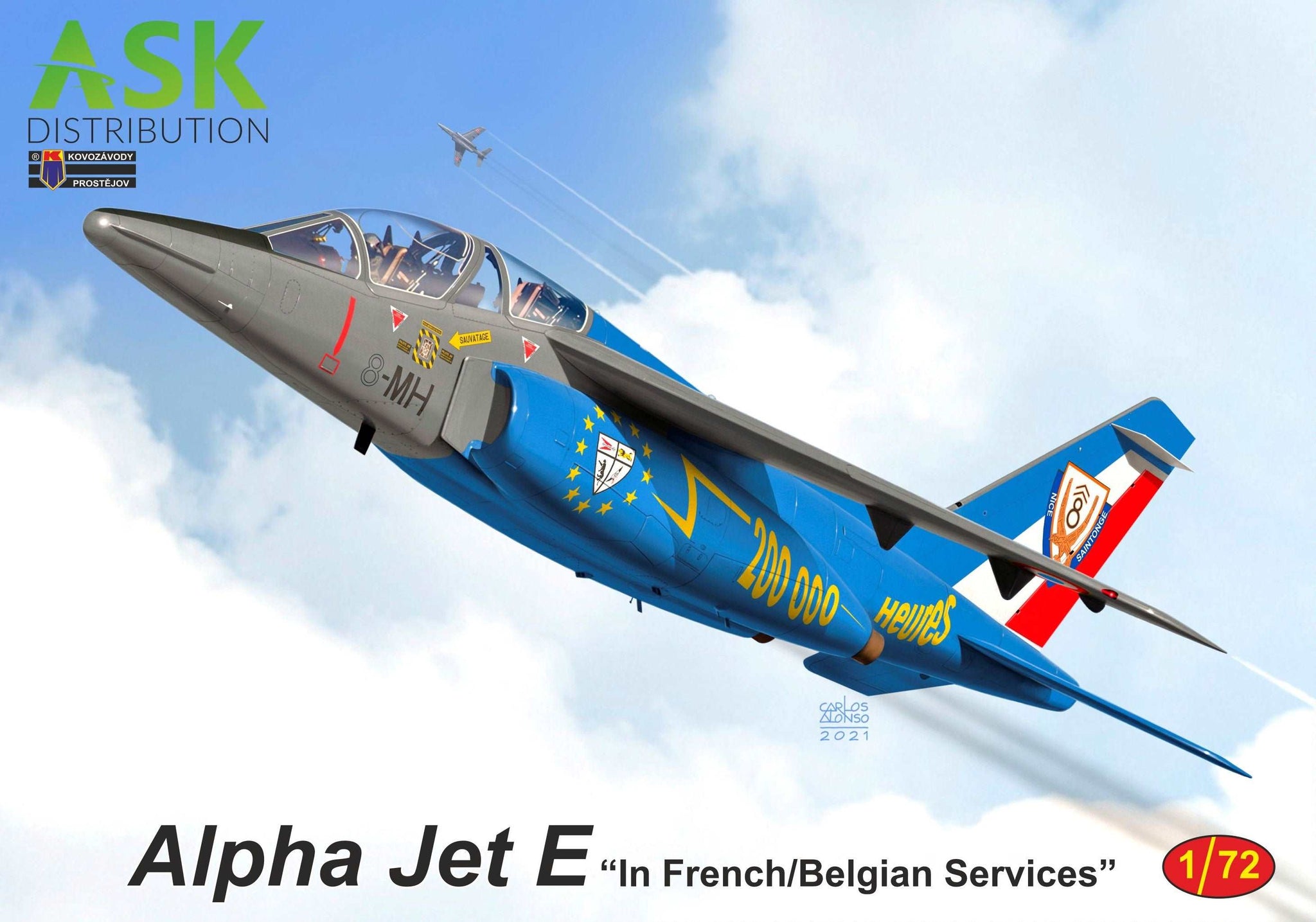 Kit De Décalcomanies Art Scale D72017 Alpha Jet Bundeswehr - Aviation Allemande, Maquette Décoration