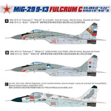GWH MiG-29 9-13 Fulcrum C L7213-1/72