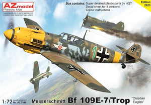 AZ Model Bf 109E-7/Trop Croatian Eagles AZ7848-1/72