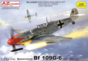 AZ Model Bf 109G-6 with WGr 21 AZ7862-1/72