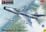 KP Models Chengdu F-7 Asian users KPM0505-1/72