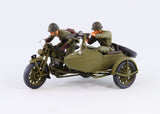 Pit Road IJA Type 97 Motorcycle Rikuo with Sidecar G50-1/35