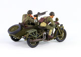 Pit Road IJA Type 97 Motorcycle Rikuo with Sidecar G50-1/35