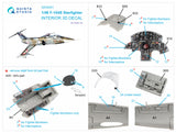 Quinta Studio F-104S Interior 3D Decal for Kinetic QD48201-1/48