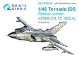 Quinta Studio Tornado IDS German Interior 3D Decal for REVELL QD+48054-1/48