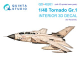 Quinta Studio Tornado GR 1 Interior 3D Decal for REVELL QD+48261-1/48