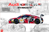 NuNu HONG KONG R8 2015 MACAU GT PN24028-1/24