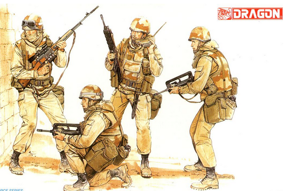 DRAGON French Foreign Legion 3514-1/35