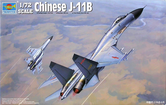 TRUMPETER PLAAF Chinese J-11 B 01662-1/72
