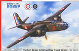 SPECIAL HOBBY Boston Mk.IV/V 'The Last Version in RAF and Free French Service' SH72413-1/72