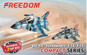 FREEDOM MODEL Compact series F-5 Tiger II US Navy VFC 111 Sundowners- 162707 - Egg