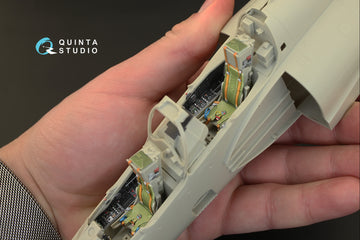 Intérieur imprimé en 3D et coloré Quinta Studio 1/32 Mirage 2000C (Kitty