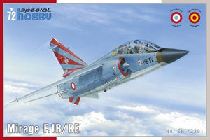 SPECIAL HOBBY Mirage F-1 B/BE SH72291-1/72