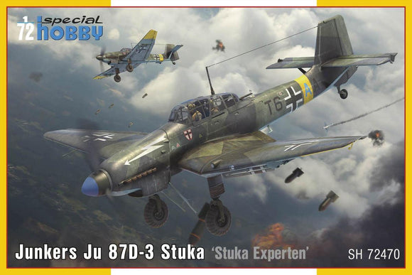 SPECIAL HOBBY Junkers Ju 87D-3 Stuka ‘Stuka Experten’ SH72470-1/72