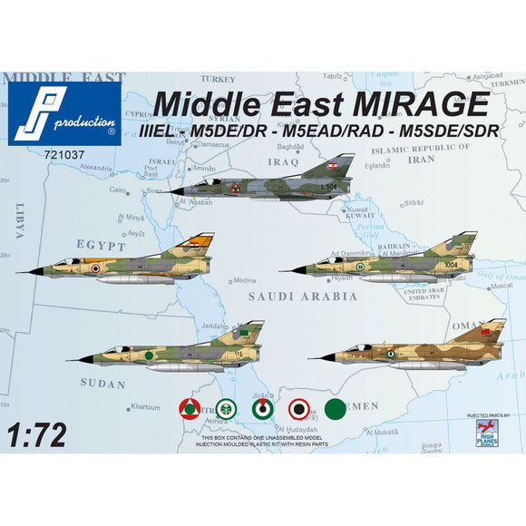 PJ Production Middle East MIRAGE 721037-1/72