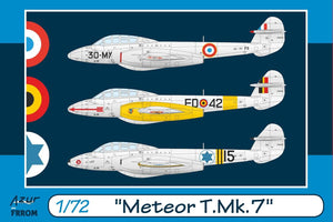 AZUR Frrom Gloster Meteor T.MK 7 FR 0045 - 1/72