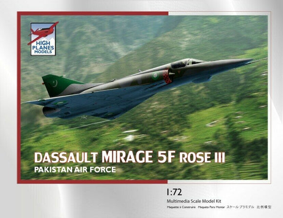 HPM Dassault MIRAGE 5 F ROSE III HPK 072114 - 1/72