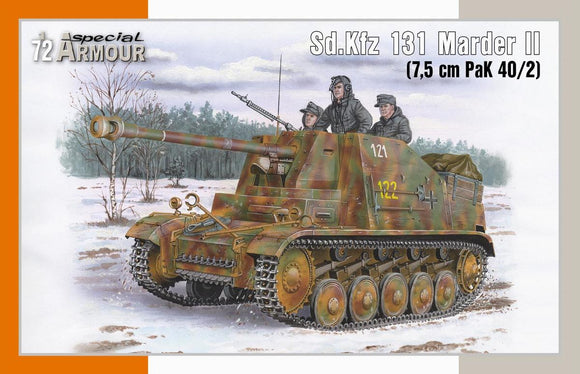SPECIAL HOBBY Sd.Kfz 131 Marder II 7,5 cm PaK 40/2 SA72020-1/72