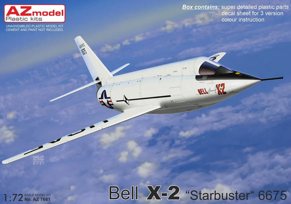 AZ Model Bell X-2 Starbuster 6675 AZ 7681 - 1/72
