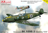 AZ Model Messerschmitt Bf 109E-3 Sitzkrieg 1939 AZ 7665 - 1/72