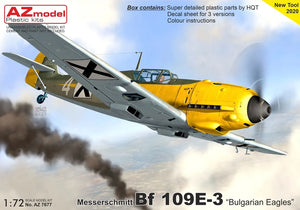 AZ Model Messerschmitt Bf 109E-3 Bulgarian Eagles AZ 7677 - 1/72