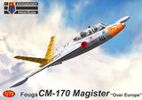 KP Models Fouga CM 170 Magister Over Europe KPM0242-1/72