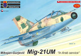 KP Models MiG-21 UM In Arab service KPM0202 - 1/72