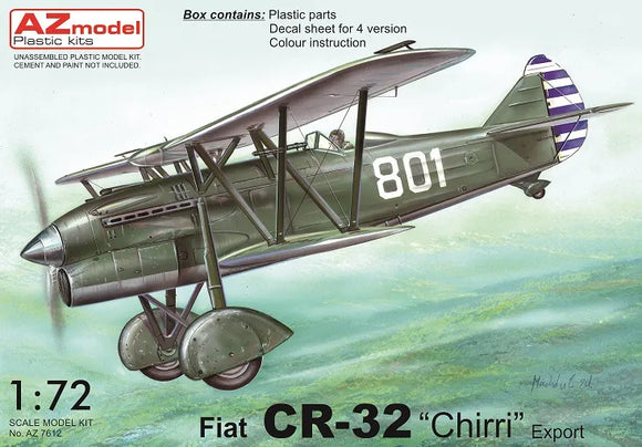AZ Model Fiat CR-32bis Chirri Export AZ7612 - 1/72