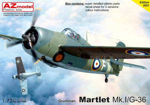 AZ Model Grumman Martlet Mk. I/G-36 AZ7806 - 1/72