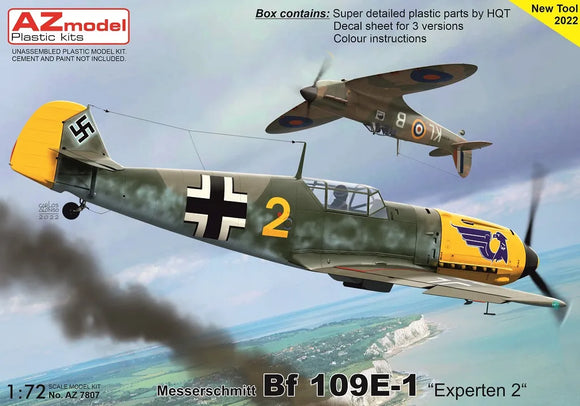 AZ Model Bf 109E-1 Experten 2 AZ7807-1/72