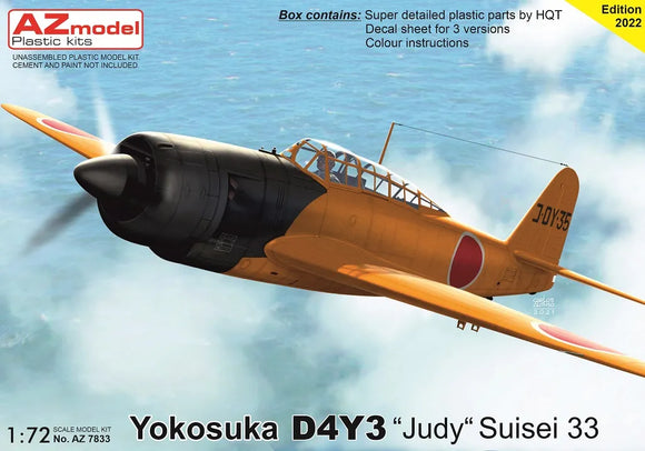 AZ Model Yokosuka D4Y3 Judy Suisei 33 AZ7833-1/72