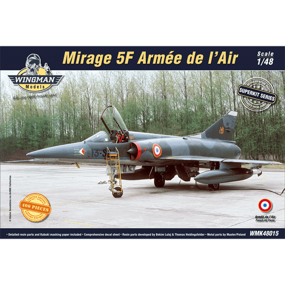 WINGMAN MODELS Mirage 5F Armee de l'Air WMK48015-1/48