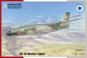SPECIAL HOBBY Vautour IIN ‘IAF All Weather Fighter’ SH72410-1/72