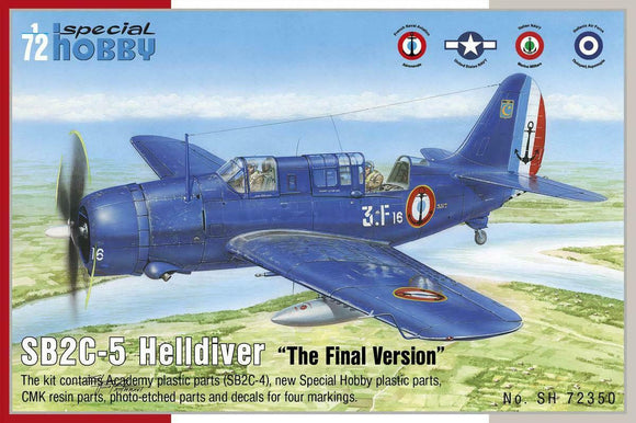 SPECIAL HOBBY SB2C-5 Helldiver The Final Version SH 72350-1/72