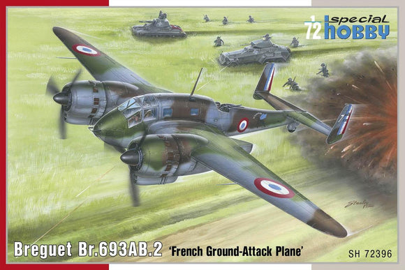 SPECIAL HOBBY Breguet Br 693AB.2  French Attack-Bomber SH72396-1/72
