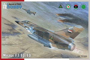 SPECIAL HOBBY Mirage F-1 EQ/ED SH72386 - 1/72