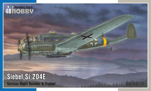 SPECIAL HOBBY Siebel Si 204E German Night Bomber & Trainer SH48212-1/48