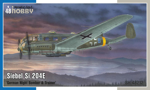 SPECIAL HOBBY Siebel Si 204E German Night Bomber & Trainer SH48212-1/48
