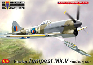 KP Models Hawker Tempest Mk V 486(NZ)Sq KPM0222-1/72