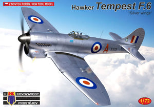 KP Models Hawker Tempest F6 Silver wings KPM0224-1/72