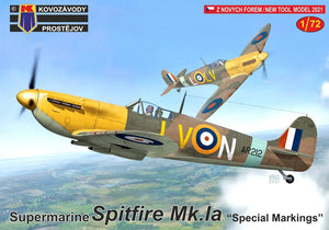 KP Models Supermarine Spitfire Mk IA Special Markings KPM0276-1/72