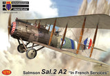 KP Models Salmson Sal 2 A2 In French Services KPM0333-1/72
